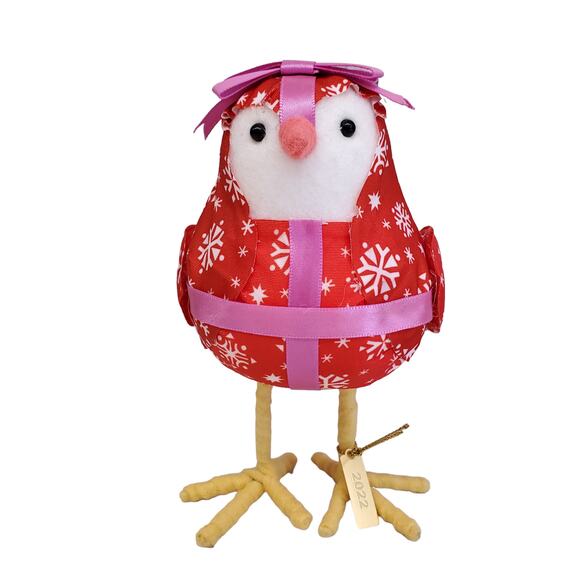 Target Wondershop Featherly Friends Bow Bird Decorative Figurine Present 2022 - Picture 1 of 13